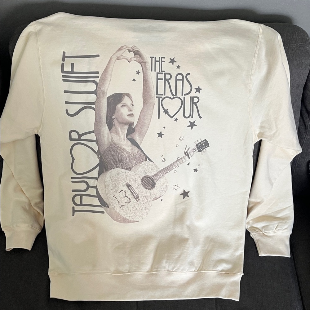 Brand New never worn Taylor Swift Cream Hoodie from official site